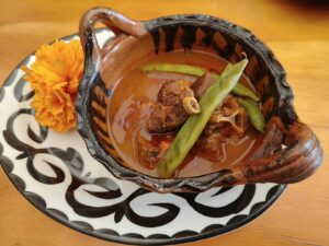 メキシコ料理のスープ