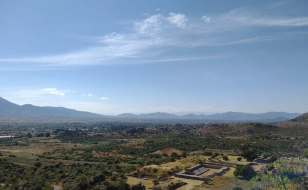 Mexico's Oaxaca Valley has a spectacular view