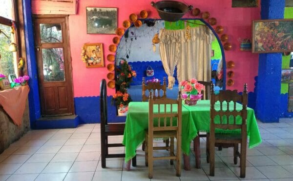 colorful mexican restaurant