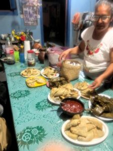 メキシコのオアハカの家庭