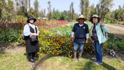 メキシコの伝統農法チナンパ