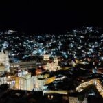 メキシコの世界遺産グアナファトの夜景