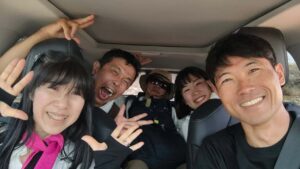 メキシコツアーでの車内の様子