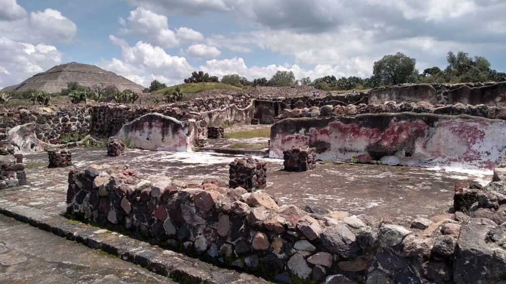 メキシコのテオティワカン遺跡