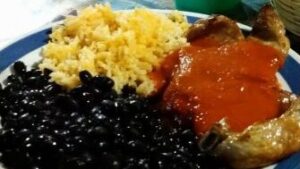 メキシコの食堂のメキシコ料理